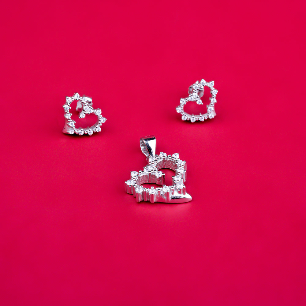 Fancy Heart Shape Butty Pendant